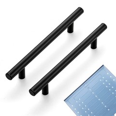 Ravinte 30 Pack Matte Black Cabinet Pulls 7~3/8in 5in Hole Center