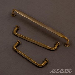 6 Pack Antique Brass Cabinet Handles 6-1/4 Inch160mm Hole Centers Arch Modern…