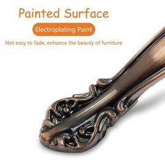 10 Packs Cabinet Hardware Handle Pull 2-1/2 64mm Hole Centers, Solid Drawer P…