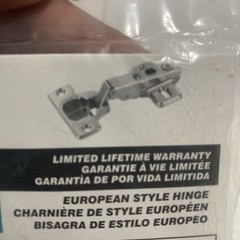 Blum 100-Degree Full Overlay Concealed Cabinet Hinge New BP91M25521180U