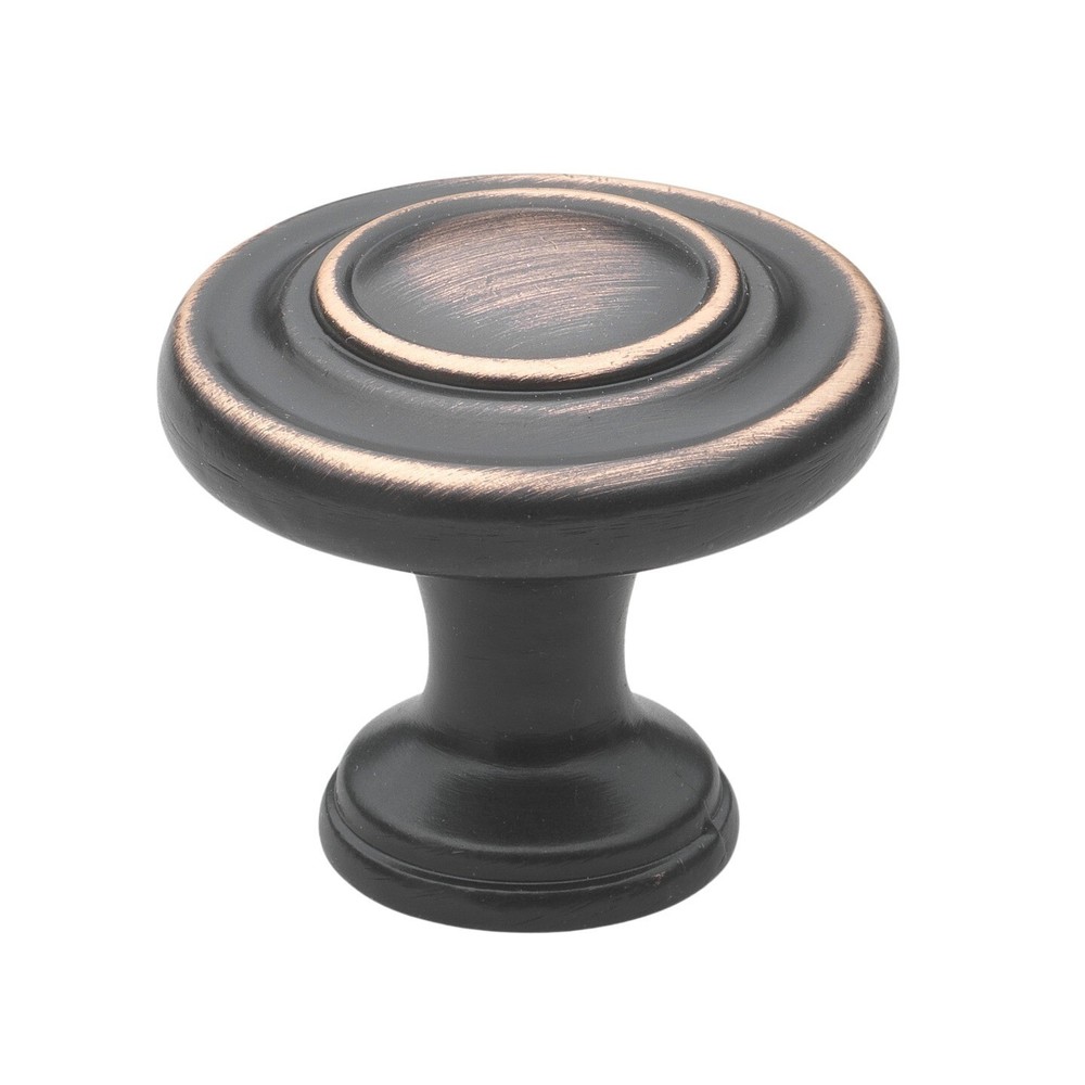 GlideRite 1-1/4″ Classic Round Ring Cabinet Knob Oil Rubbed Bronze – 5415-ORB-1