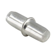 Piutouyar 5mm Shelf Pins 50 Pack Metal Nickel Cabinet Pegs