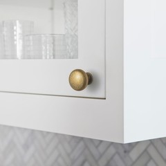 Vintage Retro Antique Brass Zinc Alloy Cabinet Enlarged knob – Single Hole Cente