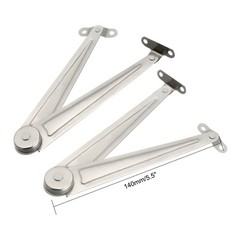 Lid Support Hinge 10 Inch 1.5mm Material Thickness Lid Stay Soft Close 4pcs