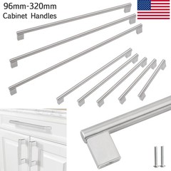Cabinet Handles Brushed Nickel Bar Pulls Kitchen Drawer Hardware Stainless Steel
