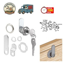 Security File Cabinet Lock – Stainless Steel, Weather Resistant, Easy Install