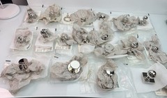 Lot Of 18 WATERWORKS Mixed Nickel Knobs Brand New