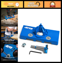 Adjustable Concealed Hinge Jig – 35mm Cup Drilling Tool for Cabinet Doors