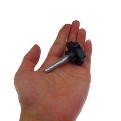 2 Pack M8 x 40mm Thread Star Knob Screw 5/16″ x 1-5/8″ Replacement