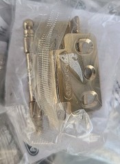 Lot Of 10 Amerock PK3175TBCZ Full Inset Wrap Door Hinge – Champagne Bronze