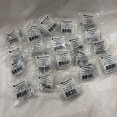 20Pcs. Brainerd Round 1-1/8in Top Ring Round Knob Satin Nickel P30068W-SN-C New