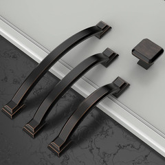 10 Pack Oil Rubbed Bronze Cabinet Pulls 3In Hole Centers Handles for Kitchen Cab