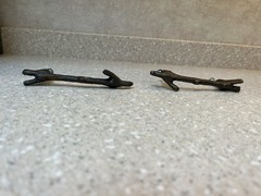 Atlas Housewares Nature Twig Pulls Iron 27 units 4 1/2″