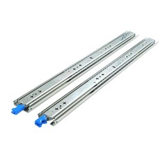 26″ Locking Drawer Slides 250lb Heavy Duty Ball Bearing Full Extension With Lock