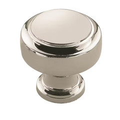 Highland Ridge 1-3/16 In. (30Mm) Classic Polished Nickel round Cabinet Knob