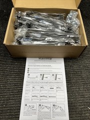 Box of 19 Ravinte Cabinet Hand Pulls Handles Black