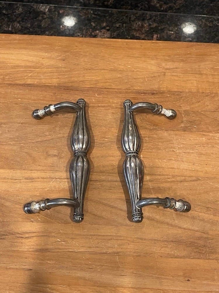 Set of 2 Tuscany Top Knobs M143 Antique Pewter Tuscany