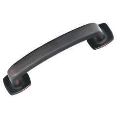 Industrial Style 3″ Brushed Oil-Rubbed Bronze Cabinet Pull Handle P36876ORB