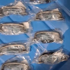 Lot of 7 MNG Hardware 84564 Riverstone 3″ Pulls Distressed Pewter