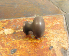 Baldwin Hardware, 1″ Round Cabinet Knob, Venetian Bronze, #4704-102, NIP, NOS