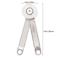 1 Set Adjustable Lid Stay Support Zinc Alloy Furniture Hinge