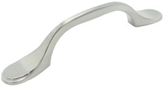 Alzassbg 10 Pack Brushed Satin Nickel Arch Cabinet Pulls Home Kitchen Handles