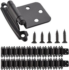 Kitchen Cabinet Hinges Overlay Self Closing Face Mount Cupboard Door Hinge Lot