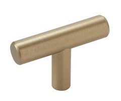 Corp Bar Pulls 115/16 In 49 Mm Length Golden Champagne Cabinet Knob 10 Pack