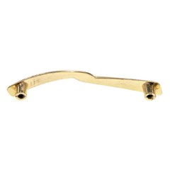 Vintage Amerock Modern Bright Brass 3 1/2″ Ctr. Cabinet Arch Pull BP444-3