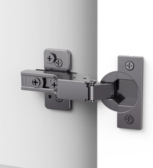 50 Pack Soft Close Concealed Hinges, Black Titanium, 3D Adjustable, 105° Angle