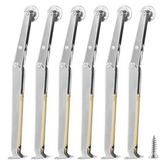 6 Pack 12 Inch Gas Struts for Heavy Lid, 200N Soft Close Lid Support Hinges, …