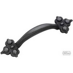 Antique Black Hickory P3020-BMA Spanish Gothic Cabinet Pull Drawer Handle 3″ CC