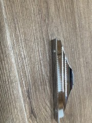 Lot of 3 Amerock BP3674326 Aloft Finger Cabinet Pull – Polished Chrome *READ*