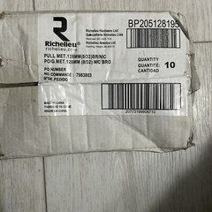 Lot of 10 Richelieu Hardware BP205128195 Roosevelt Collection 5 1/16-in (128 mm)