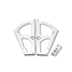 Stainless Steel Shoe Cabinet Hinge 1 Pair Flip Rack Drawer Hardware Kit, New USA