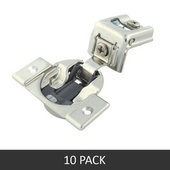 10 Pack Blum COMPACT BLUMOTION Soft Close 39C 1-1/4″ Overlay Hinge 39C355B.20
