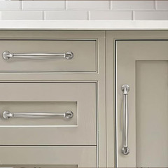 10 Pack 6 Inch(152Mm) Brushed Satin Nickel Heavy Duty Solid Cabinet Handles Cabi