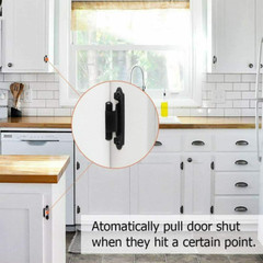 LOT 3/8″ Inset Offset Kitchen Cabinet Hinges Self Closing Face Mount Cupboard US