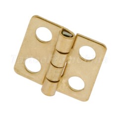 80Pcs 13x12mm Small Hinges Cabinet for Jewelry Cigar Box Wood Hinges Mini Fillet