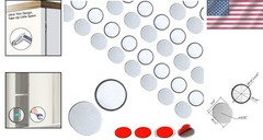 Powerful Magnetic Door Catch – 16 Ultra-Thin Cabinet Magnets for Secure Closure