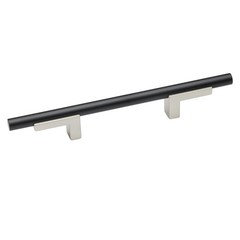Alno A2803-3 Vita Bella 3″ Center to Center Modern Smooth Bar – Matte Nickel /