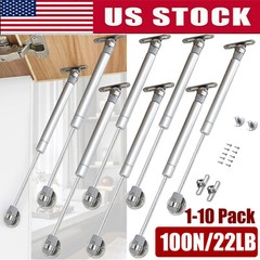 1-10PC Gas Strut Gas Spring Lift Support Soft Open Lid Hinge for Cabinet Toy Box
