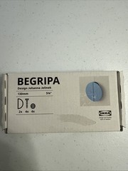 IKEA BEGRIPA Half Round Carolina Blue Handles 130 mm, 5 1/8″ Brand NEW