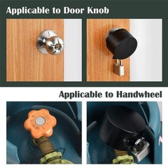 Door Handle / Knob Lock Out Device,Cover To Disable The Doorknob/Faucet/Valve