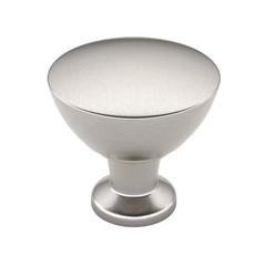 Acadia Collection 1-5/16 In. (34 Mm) Modern Brushed Nickel round Cabinet Knob