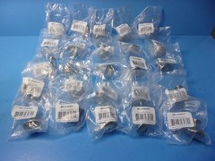 Lot of 25 Garrett Satin Nickel Knobs 1.25″ w/ Screw P11747V-SN-C Brainerd Sealed