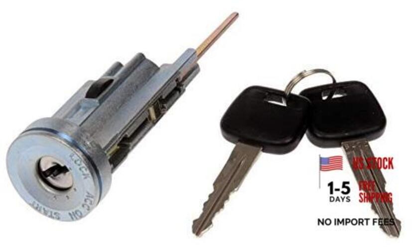989-043 Ignition Lock Cylinder Compatible with Select Geo/Toyota Models