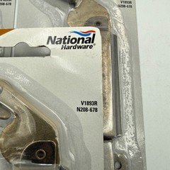 National Hardware V1893R N208-678 Right Side Spring Lid Support Brass