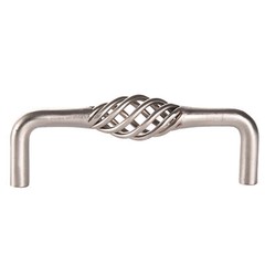 25 PCS Bird Cage Birdcage Kitchen Cabinet Pull Satin Nickel 96MM 3 3/4″ 897-SN