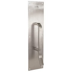 Trimco 1035-3.710Cu Hands Free Arm Pull, 4 In Width, Silver